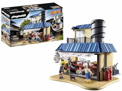 PLAYMOBIL 70668 NARUTO SHIPPUDEN Ichiraku Ramen Shop, Delicious dining experience at Ramen Shop with Naruto, Kakashi, Teuchi & Pakkun, anime, collectable playset suitable for children and fans ages 5+ - Image 2
