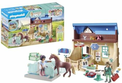PLAYMOBIL 71352 Horses of Waterfall - Riding Therapy and Veterinary Practice, magical waterfall paradise for horse lovers, fun imaginative role-play, sustainable playsets suitable for children ages 5+ 2 PLAYMOBIL 71352 Horses of Waterfall - Riding Therapy and Veterinary Practice, magical waterfall paradise for horse lovers, fun imaginative role-play, sustainable playsets suitable for children ages 5+ - Image 2
