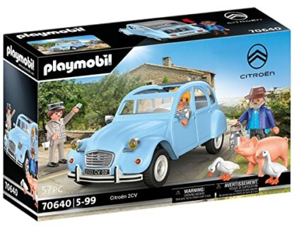 PLAYMOBIL Classic Car 70640 Citroën 2 CV, Ente mit abnehmbarem Verdeck, Sammlerstück für Autofans, Spielzeug für Sammler und Kinder ab 5 Jahren 3 PLAYMOBIL Classic Car 70640 Citroën 2 CV, Ente mit abnehmbarem Verdeck, Sammlerstück für Autofans, Spielzeug für Sammler und Kinder ab 5 Jahren - Image 3