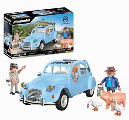 PLAYMOBIL Classic Car 70640 Citroën 2 CV, Ente mit abnehmbarem Verdeck, Sammlerstück für Autofans, Spielzeug für Sammler und Kinder ab 5 Jahren 2 PLAYMOBIL Classic Car 70640 Citroën 2 CV, Ente mit abnehmbarem Verdeck, Sammlerstück für Autofans, Spielzeug für Sammler und Kinder ab 5 Jahren - Image 2