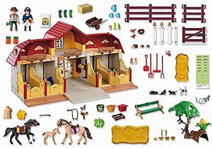 PLAYMOBIL Country Large Horse Farm and Equestrian Tournament - Image 3