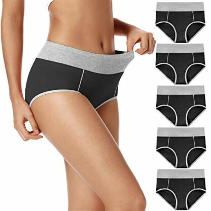 POKARLA Women's Full Coverage Briefs (Pack of 5) - Image 2