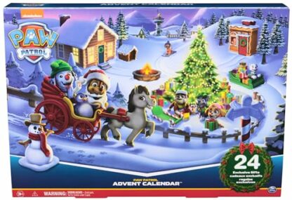 Paw Patrol: 2024 Advent Calendar with 24 Surprise Toys — Figures, Accessories and Kids’ Toys for Boys and Girls Aged 3 and up 3 Paw Patrol: 2024 Advent Calendar with 24 Surprise Toys — Figures, Accessories and Kids’ Toys for Boys and Girls Aged 3 and up - Image 3