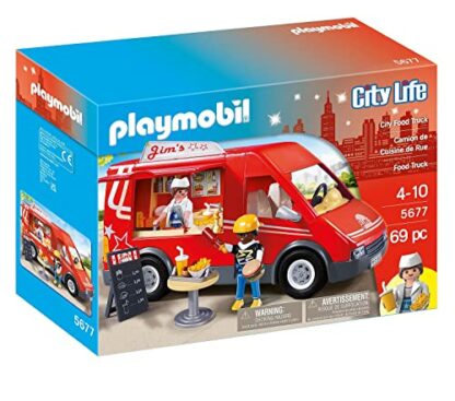 Playmobil 5677 City Life Food Truck, Fun Imaginative Role-Play, Playset Suitable for Children Ages 4+ 2 Playmobil 5677 City Life Food Truck, Fun Imaginative Role-Play, Playset Suitable for Children Ages 4+ - Image 2