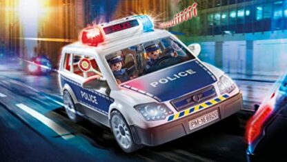Playmobil 6873 City Action Police Car with sound and light, gifting toy, fun imaginative role-play, playsets suitable for children ages 4+ 3 Playmobil 6873 City Action Police Car with sound and light, gifting toy, fun imaginative role-play, playsets suitable for children ages 4+ - Image 3