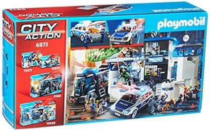 Playmobil 6873 City Action Police Car with sound and light, gifting toy, fun imaginative role-play, playsets suitable for children ages 4+ 4 Playmobil 6873 City Action Police Car with sound and light, gifting toy, fun imaginative role-play, playsets suitable for children ages 4+ - Image 4