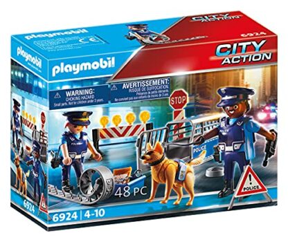 Playmobil 6924 City Action Police Roadblock, for Children Aged 4+ - Image 2
