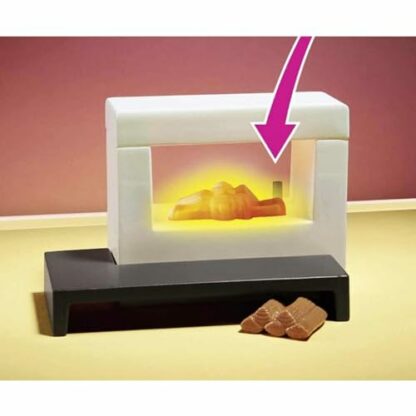 Playmobil 70207 Dollhouse Living Room with Fireplace, With Lighting Effect, for Children Ages 4+ 4 Playmobil 70207 Dollhouse Living Room with Fireplace, With Lighting Effect, for Children Ages 4+ - Image 4