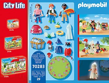 Playmobil 70283 City Life Kinderen Met Verkleedkoffer,Multi kleuren - Image 4