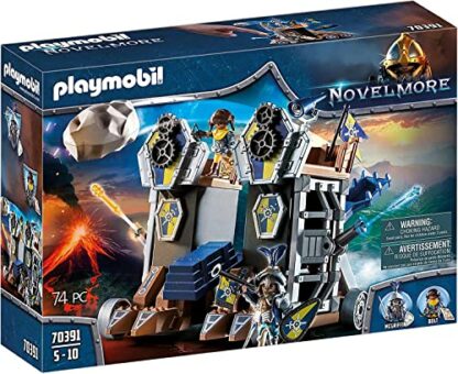 Playmobil 70391 Novelmore Knights Mobile Fortress with Water Cannon, for Children Ages 4-10 - Image 2