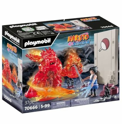 Playmobil 70666 NARUTO SHIPPUDEN Sasuke vs. Itachi, sibling battle with Mangekyou Sharingan and energy spirit Susano'o, Itachi's revenge, collectable playset suitable for children and fans ages 5+ 3 Playmobil 70666 NARUTO SHIPPUDEN Sasuke vs. Itachi, sibling battle with Mangekyou Sharingan and energy spirit Susano'o, Itachi's revenge, collectable playset suitable for children and fans ages 5+ - Image 3