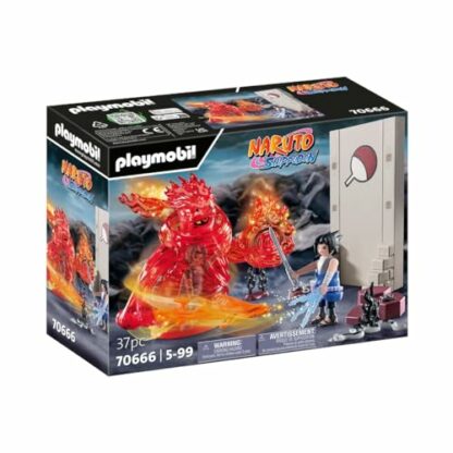 Playmobil 70666 NARUTO SHIPPUDEN Sasuke vs. Itachi, sibling battle with Mangekyou Sharingan and energy spirit Susano'o, Itachi's revenge, collectable playset suitable for children and fans ages 5+ 2 Playmobil 70666 NARUTO SHIPPUDEN Sasuke vs. Itachi, sibling battle with Mangekyou Sharingan and energy spirit Susano'o, Itachi's revenge, collectable playset suitable for children and fans ages 5+ - Image 2