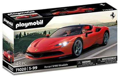 Playmobil 71020 Modern Car Ferrari SF90 Stradale, supercar, Collector's item for car enthusiasts, Toy for collectors and suitable for children ages 5+ 3 Playmobil 71020 Modern Car Ferrari SF90 Stradale, supercar, Collector's item for car enthusiasts, Toy for collectors and suitable for children ages 5+ - Image 3
