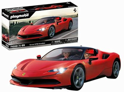 Playmobil 71020 Modern Car Ferrari SF90 Stradale, supercar, Collector's item for car enthusiasts, Toy for collectors and suitable for children ages 5+ 2 Playmobil 71020 Modern Car Ferrari SF90 Stradale, supercar, Collector's item for car enthusiasts, Toy for collectors and suitable for children ages 5+ - Image 2