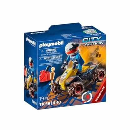 Playmobil 71039 City Action Off-Road Quad, rescue, Racing, quad bike, Fun Imaginative Role-Play, PlaySets Suitable for Children Ages 4+ 2 Playmobil 71039 City Action Off-Road Quad, rescue, Racing, quad bike, Fun Imaginative Role-Play, PlaySets Suitable for Children Ages 4+ - Image 2
