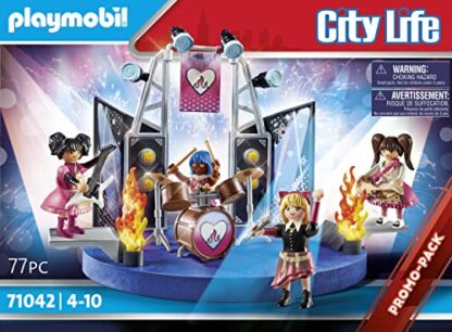 Playmobil 71042 Music Band Promo Pack, music, band practice, Figure set, Fun Imaginative Role-Play, PlaySets Suitable for Children Ages 4+ 3 Playmobil 71042 Music Band Promo Pack, music, band practice, Figure set, Fun Imaginative Role-Play, PlaySets Suitable for Children Ages 4+ - Image 3
