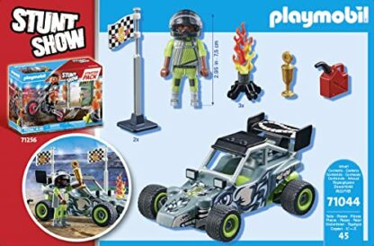 Playmobil 71044 Stunt Show Racer Promo Pack, Racing, stuntman, Fun Imaginative Role-Play, PlaySets Suitable for Children Ages 4+ 4 Playmobil 71044 Stunt Show Racer Promo Pack, Racing, stuntman, Fun Imaginative Role-Play, PlaySets Suitable for Children Ages 4+ - Image 4