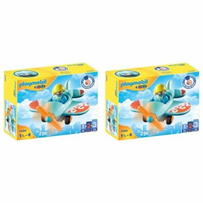 Playmobil 71159 1.2.3 Aeroplane, Fun Imaginative Role-Play, PlaySets Suitable for Children Ages 4+ - Image 2