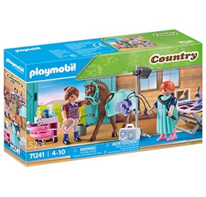 Playmobil 71241 Country Veterinarian for Horses, pony Farm, Horse Toys, Fun Imaginative Role-Play, Playset Suitable for Children Ages 4+ 3 Playmobil 71241 Country Veterinarian for Horses, pony Farm, Horse Toys, Fun Imaginative Role-Play, Playset Suitable for Children Ages 4+ - Image 3