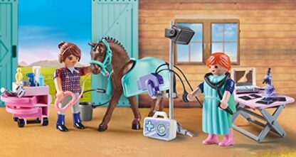 Playmobil 71241 Country Veterinarian for Horses, pony Farm, Horse Toys, Fun Imaginative Role-Play, Playset Suitable for Children Ages 4+ 4 Playmobil 71241 Country Veterinarian for Horses, pony Farm, Horse Toys, Fun Imaginative Role-Play, Playset Suitable for Children Ages 4+ - Image 4