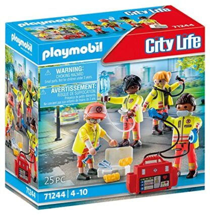 Playmobil 71244 City Life Medical Team, emergency services Toys set, Fun Imaginative Role-Play, PlaySets Suitable for Children Ages 4+ - Image 4
