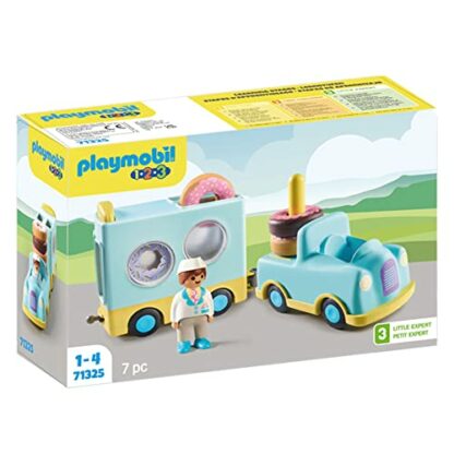 Playmobil 71325 1.2.3 Doughnut Truck with Stacking and Sorting Feature 2 Playmobil 71325 1.2.3 Doughnut Truck with Stacking and Sorting Feature - Image 2