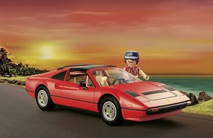 Playmobil 71343 Famous Cars Magnum, P.I. Ferrari 308 GTS Quattrovalvole, supercar, Collector's item for car enthusiasts, Toy for collectors and suitable for children ages 5+ 4 Playmobil 71343 Famous Cars Magnum, P.I. Ferrari 308 GTS Quattrovalvole, supercar, Collector's item for car enthusiasts, Toy for collectors and suitable for children ages 5+ - Image 4