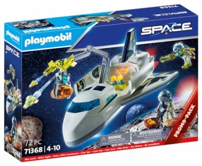 Playmobil 71368 Mission Space Shuttle Promo Pack, space flight, astronauts in research gear, outer space mission, fun imaginative role-play, playset suitable for children ages 4+ 3 Playmobil 71368 Mission Space Shuttle Promo Pack, space flight, astronauts in research gear, outer space mission, fun imaginative role-play, playset suitable for children ages 4+ - Image 3