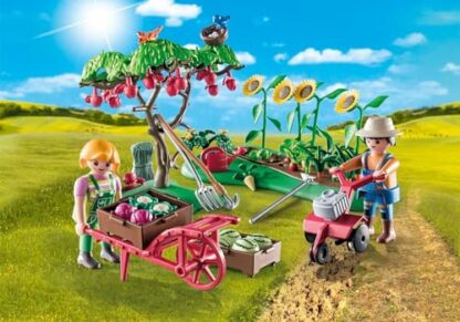 Playmobil 71380 Country Vegetable Garden Starter Pack, organic farm, sustainable toy, fun imaginative role play, playsets suitable for children ages 4+ 4 Playmobil 71380 Country Vegetable Garden Starter Pack, organic farm, sustainable toy, fun imaginative role play, playsets suitable for children ages 4+ - Image 4