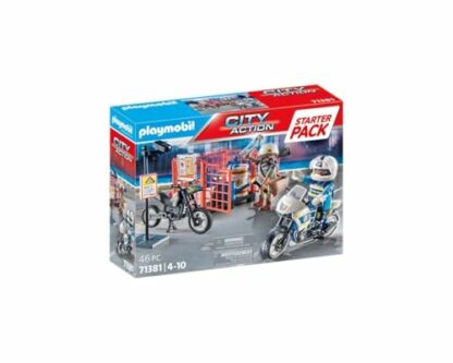 Playmobil 71381 City Action Police Starter Pack, Police Gifting Toy, Fun Imaginative Role-Play, PlaySets Suitable for Children Ages 4+ 2 Playmobil 71381 City Action Police Starter Pack, Police Gifting Toy, Fun Imaginative Role-Play, PlaySets Suitable for Children Ages 4+ - Image 2