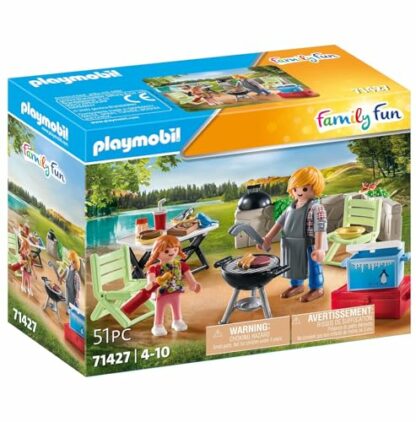 Playmobil 71427 Family Fun Family Barbecue, featuring a barbecue and cooking apron, camping, outdoor fun, enjoyment with the family, fun imaginative role-play, playsets suitable for children ages 4+ 3 Playmobil 71427 Family Fun Family Barbecue, featuring a barbecue and cooking apron, camping, outdoor fun, enjoyment with the family, fun imaginative role-play, playsets suitable for children ages 4+ - Image 3