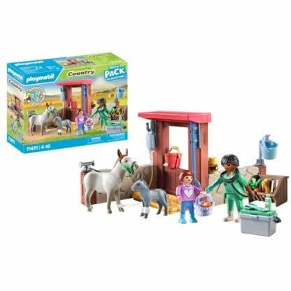 Playmobil 71471 Country: Farmyard Veterinarian Starter Pack, animal play sets, sustainable toys, fun imaginative role-play, playsets suitable for children ages 4+ 2 Playmobil 71471 Country: Farmyard Veterinarian Starter Pack, animal play sets, sustainable toys, fun imaginative role-play, playsets suitable for children ages 4+ - Image 2