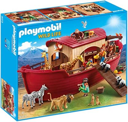 Playmobil 9373 Wild Life Floating Noah's Ark with Functioning Crane 3 Playmobil 9373 Wild Life Floating Noah's Ark with Functioning Crane - Image 3