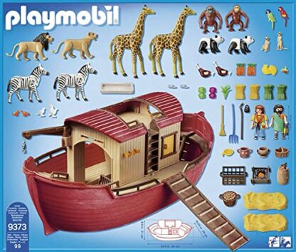 Playmobil 9373 Wild Life Floating Noah's Ark with Functioning Crane 4 Playmobil 9373 Wild Life Floating Noah's Ark with Functioning Crane - Image 4