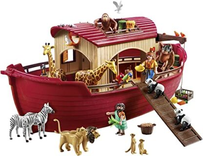 Playmobil 9373 Wild Life Floating Noah's Ark with Functioning Crane 2 Playmobil 9373 Wild Life Floating Noah's Ark with Functioning Crane - Image 2