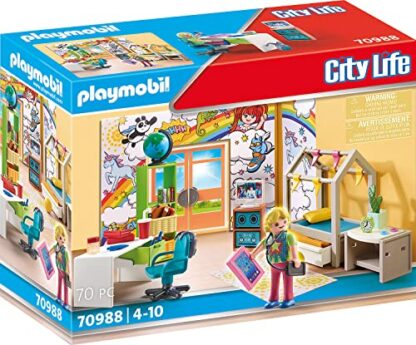 Playmobil City Life 70988 Deluxe Teenager's Room, Toy for Children Ages 4+ 2 Playmobil City Life 70988 Deluxe Teenager's Room, Toy for Children Ages 4+ - Image 2