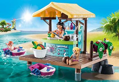Playmobil Family Fun 70612 Paddle Boat Rental, With 2 floatable boats, For Ages 4+ - Image 3