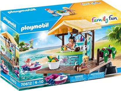 Playmobil Family Fun 70612 Paddle Boat Rental, With 2 floatable boats, For Ages 4+ - Image 2
