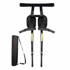 Portable Folding Invisible Wearable Chair Leg Brace Outdoor Fishing Stool with Ergonomic Seat and 3 Gear Adjustable Design