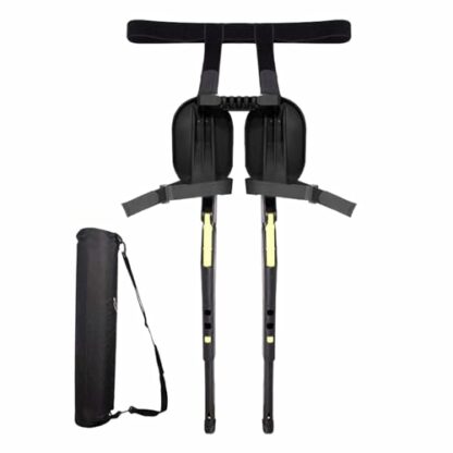Portable Folding Invisible Wearable Chair Leg Brace Outdoor Fishing Stool with Ergonomic Seat and 3 Gear Adjustable Design 2 Portable Folding Invisible Wearable Chair Leg Brace Outdoor Fishing Stool with Ergonomic Seat and 3 Gear Adjustable Design - Image 2