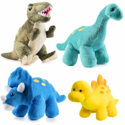 Prextex Soft Toy Dinosaur Plushies - Stuffed Animals Plush Toys - Gifts & Toys for Boys & Girls - Image 2