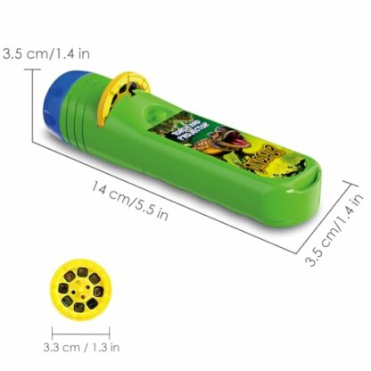Pup Go Dinosaur & Outer Space Torch and Projector with 6 Discs and 48 Images, Dinosaur Toys for Boys, Cool Kids Torch, Educational Science Kits for Toddlers and Children Ages 3 4 5 6 7 Year Old - Image 4