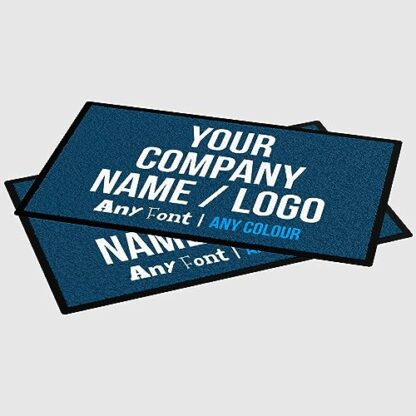 Purple Print House Custom Tradesman Floor Mat Door Mat with Personalised Company Business Logo Printed Doormat, Black 4 Purple Print House Custom Tradesman Floor Mat Door Mat with Personalised Company Business Logo Printed Doormat, Black - Image 4