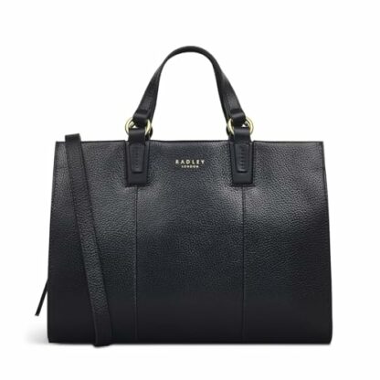 RADLEY London Beford Square Medium Ziptop Top Handle Bag for Women, in Grained Leather 3 RADLEY London Beford Square Medium Ziptop Top Handle Bag for Women, in Grained Leather - Image 3
