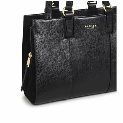 RADLEY London Beford Square Medium Ziptop Top Handle Bag for Women, in Grained Leather 4 RADLEY London Beford Square Medium Ziptop Top Handle Bag for Women, in Grained Leather - Image 4