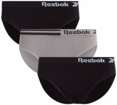 Reebok Women's Underwear - Seamless Microfiber Bikini Panties (3 Pack)