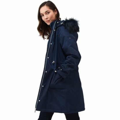 Regatta Womens Lellani Waterproof Hooded Giovanna Fletcher Collection Jacket - Image 4