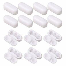 Replacement Plastic Blind Pull Cord Connector Clips - Plastic Chain Roller, Roman, Vertical