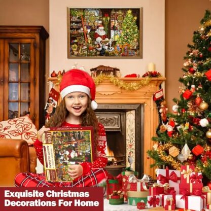 Rhybor 2024 Christmas Advent Calendar Jigsaw Puzzle 24 Parts 1008 Pieces Jigsaw Puzzle Birthday Gifts for Boys Girls Christmas Gifts For Adults And Kids 3 Rhybor 2024 Christmas Advent Calendar Jigsaw Puzzle 24 Parts 1008 Pieces Jigsaw Puzzle Birthday Gifts for Boys Girls Christmas Gifts For Adults And Kids - Image 3
