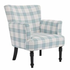 SEPNINE Living Room Armchairs,Retro Accent Chair,Bedroom Chair,Solid Wood Legs, High Density Padding, Ergonomic Backrests,Fabric Lounge Padded Sofa Chair for Living Room